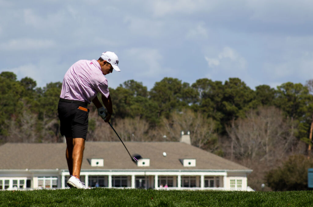 Round 1 of the Dustin Johnson World Junior Golf Championship got underway Friday under ideal conditions, with sunny skies and temperatures in the low 70s greeting the field at TPC Myrtle Beach. The championship’s elite international field took advantage of the beautiful
weather, setting up competitive leaderboards in both the boys and girls divisions after the opening round.